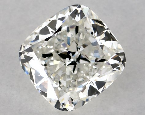 GIA 0.51 Carat H-VS1 Ideal Cut Cushion Modified Diamond